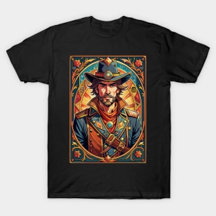 Cowboy tarot card T-Shirt